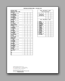 Daily
                      Schedule