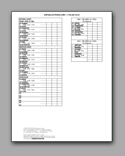 Daily
                        Schedule