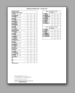 Daily
                      Schedule