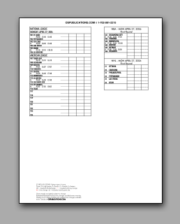 Daily
                      Schedule