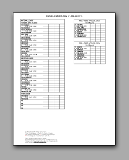 Daily
                      Schedule