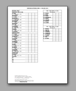 Daily
                        Schedule