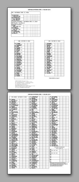 Daily
                      Schedule