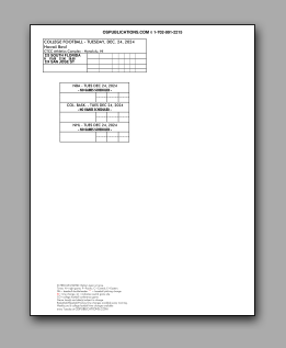 Daily
                      Schedule