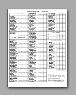 Daily
                      Schedule