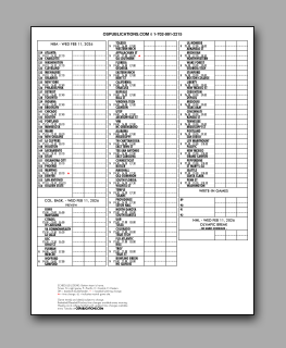 Daily
                      Schedule