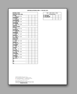 Daily
                      Schedule