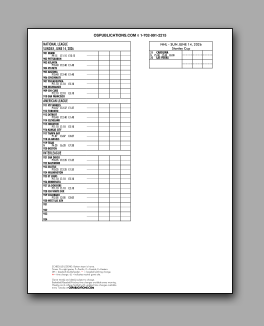 Daily
                      Schedule