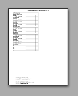 Daily
                      Schedule