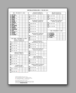 Daily
                      Schedule