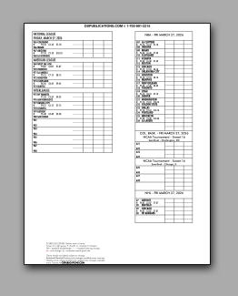 Daily
                      Schedule