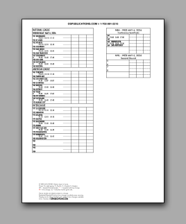 Daily
                      Schedule