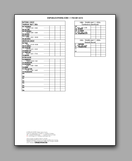 Daily
                        Schedule