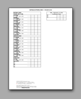 Daily
                      Schedule