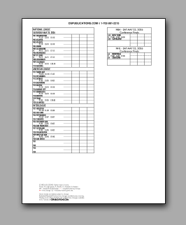 Daily
                      Schedule