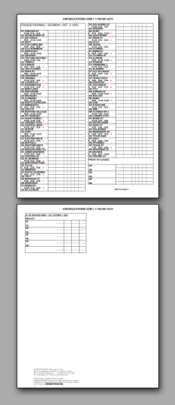 Daily
                      Schedule