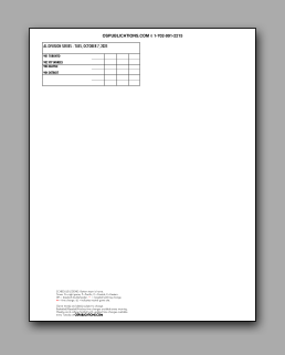 Daily
                      Schedule